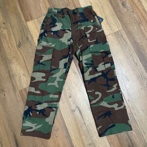 Propper Mens Woodland Camouflage Uniform Tactical Cargo Pants Ripstop 30x30 NWT